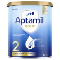 Aptamil爱他美金装2段婴儿奶粉900g*3罐 须备注身份证才能发货【海外直邮正品不接急单时效8周】